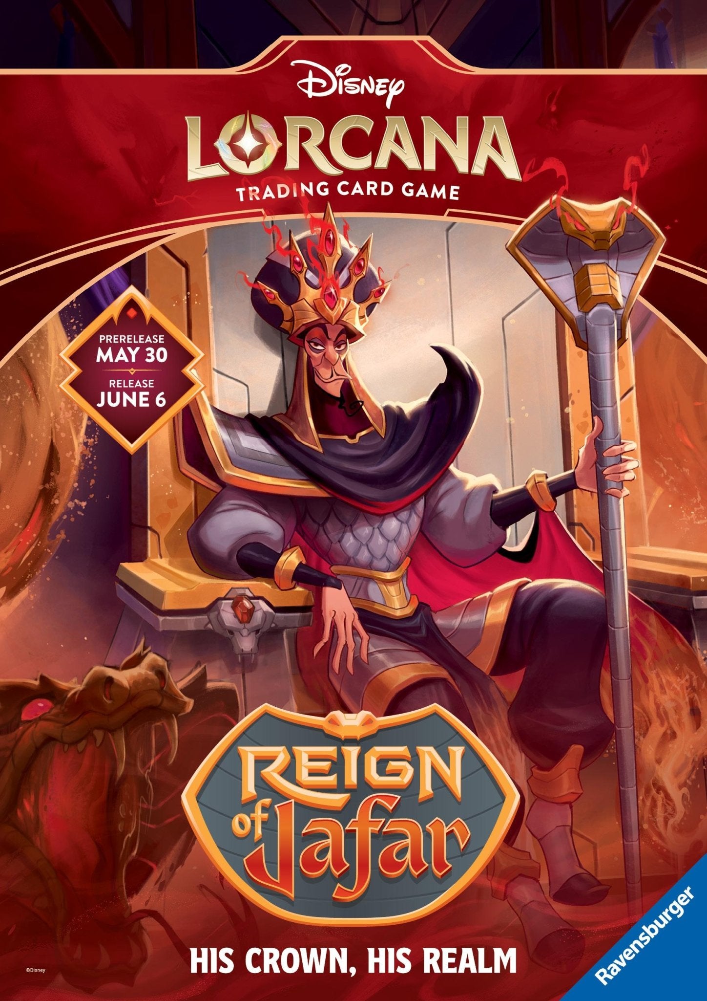 Disney Lorcana Set 8 Reign of Jafar: Pre-order now at The Great Illu The Great Illuminary Disney Lorcana Set 8 Reign of Jafar: Pre-order now at The Great Illu The Great Illuminary