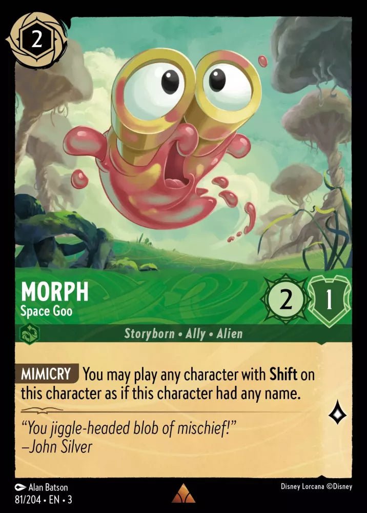 Disney Lorcana - [81/204][S3] - MORPH - Space Goo ENG FOIL [M/NM] - The Great Illuminary -