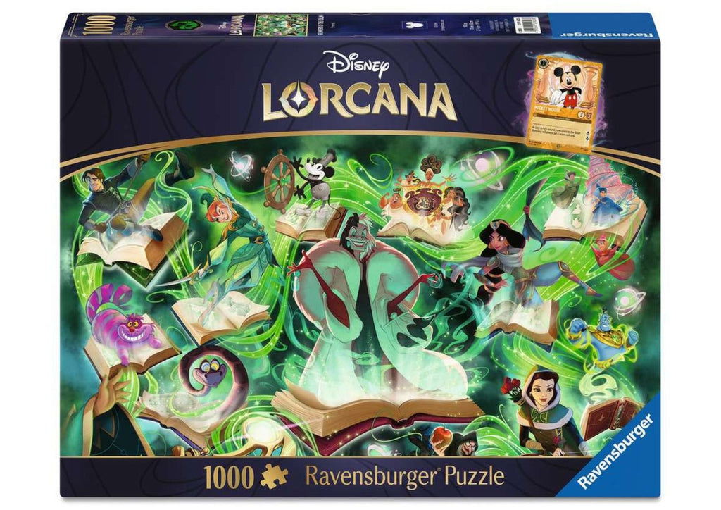 Disney Lorcana - Disney Lorcana – Glimmers of the Realm – Emerald (1000) - The Great Illuminary - 4005555016236