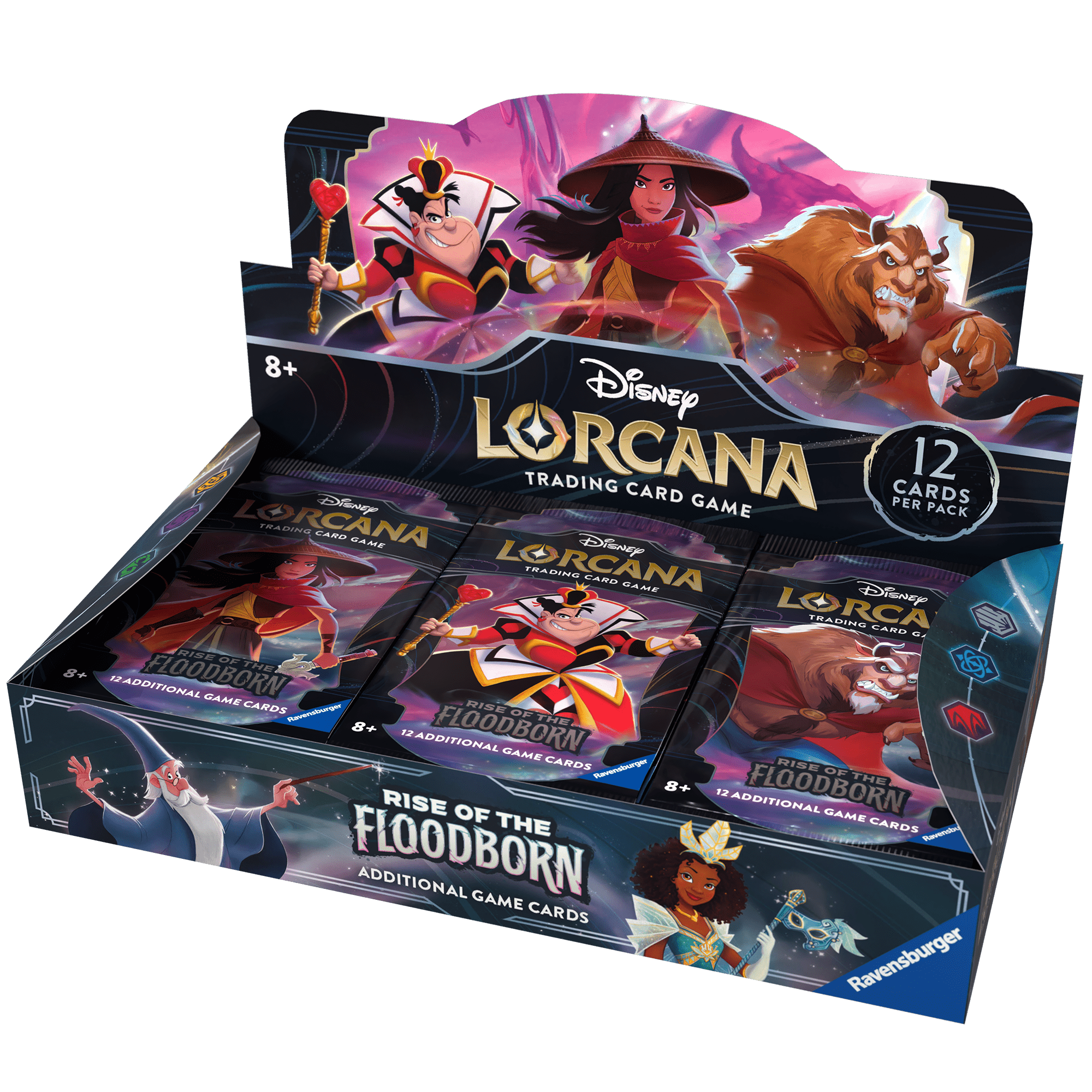 DISNEY LORCANA - Rise Of The Floodborn - BOOSTERBOX ENG - The Great Illuminary DISNEY LORCANA - Rise Of The Floodborn - BOOSTERBOX ENG - The Great Illuminary