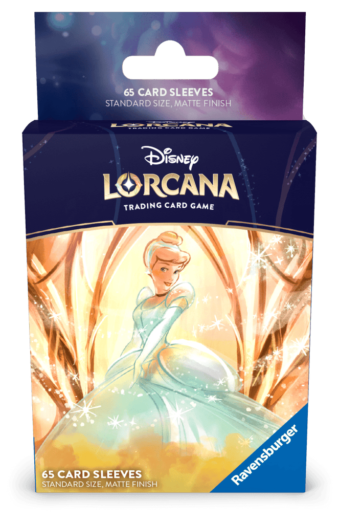 Disney Lorcana - Disney Lorcana TCG - Archazia’s Island - Set 7 - Card Sleeve - Cinderella - The Great Illuminary - 4050368985293