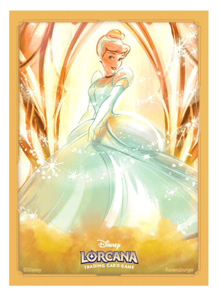 Disney Lorcana - Disney Lorcana TCG - Archazia’s Island - Set 7 - Card Sleeve - Cinderella - The Great Illuminary - 4050368985293