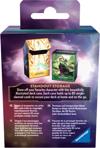 Disney Lorcana - Disney Lorcana TCG - Archazia’s Island - Set 7 - Deck Box Cinderella - The Great Illuminary - 4050368985330