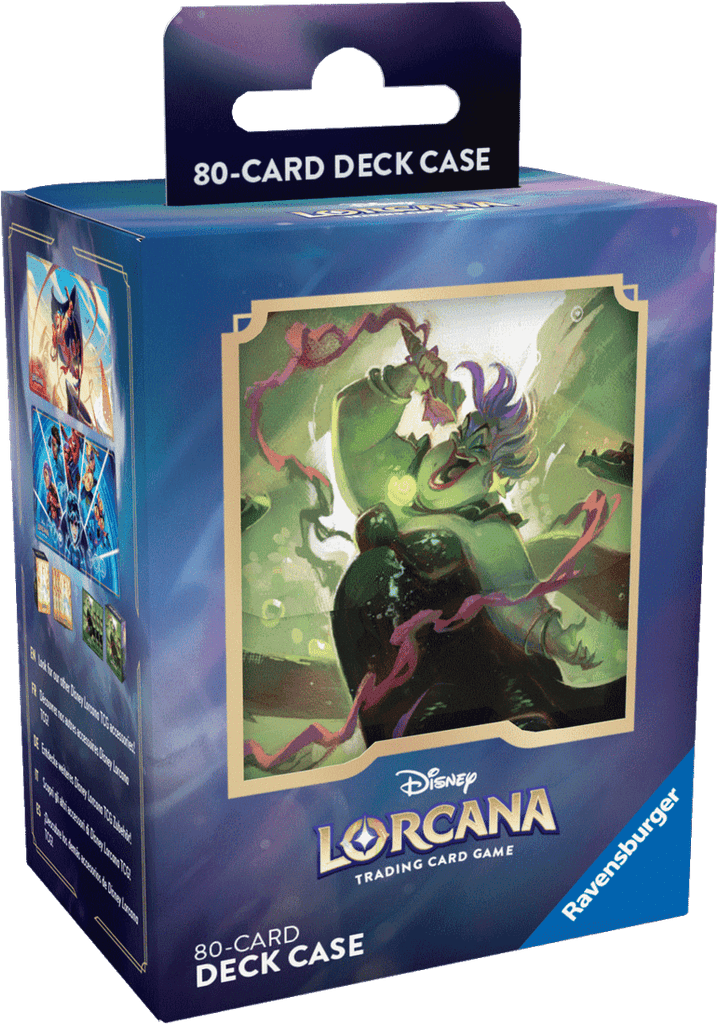 Disney Lorcana - Disney Lorcana TCG - Archazia’s Island - Set 7 - Deck Box Ursula - The Great Illuminary - 4050368985354