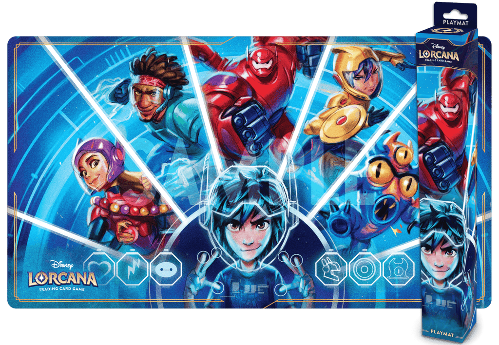 Disney Lorcana - Disney Lorcana TCG - Archazia’s Island - Set 7 - Playmat - Big - Hero - 6 - The Great Illuminary - 