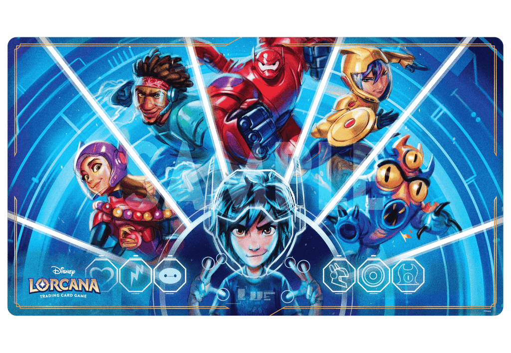 Disney Lorcana - Disney Lorcana TCG - Archazia’s Island - Set 7 - Playmat - Big - Hero - 6 - The Great Illuminary - 