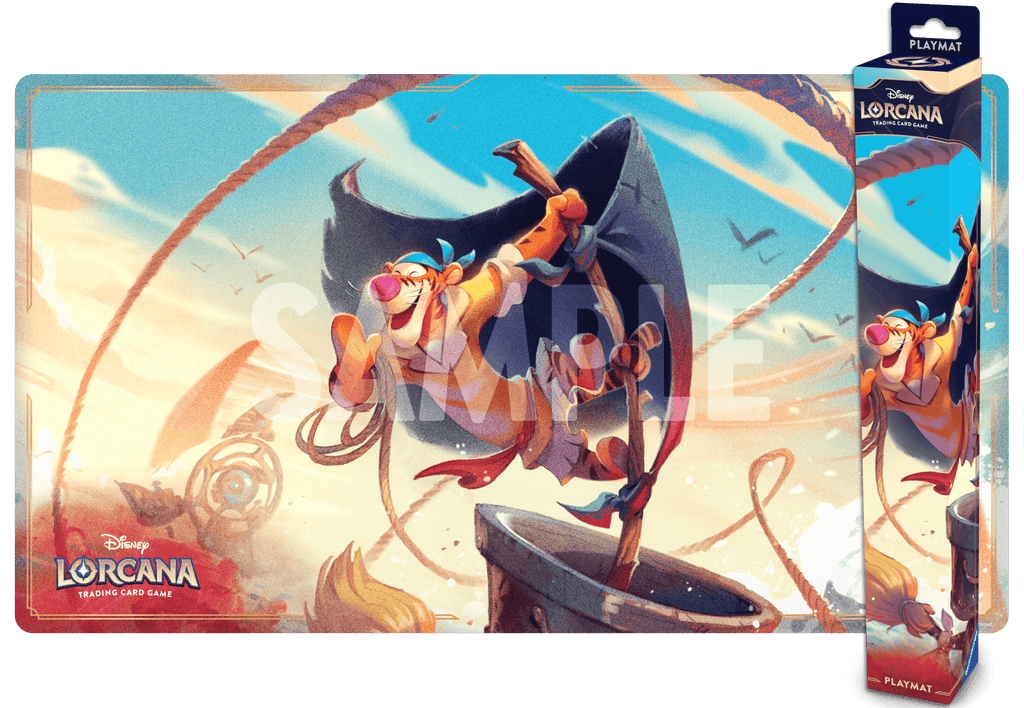 Disney Lorcana - Disney Lorcana TCG - Archazia’s Island - Set 7 - Playmat - Tigger - The Great Illuminary - 