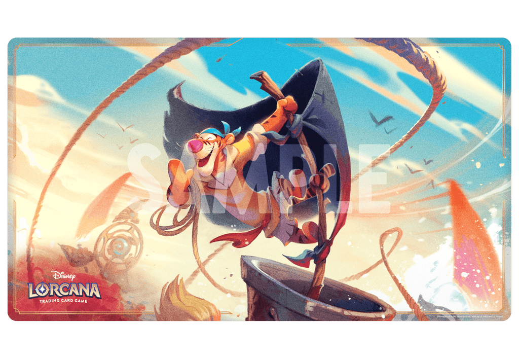 Disney Lorcana - Disney Lorcana TCG - Archazia’s Island - Set 7 - Playmat - Tigger - The Great Illuminary - 