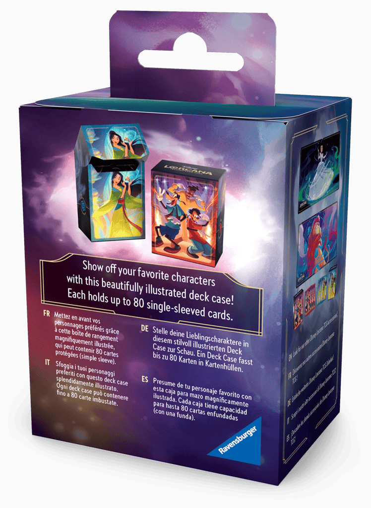 Disney Lorcana - Disney Lorcana TCG - Fabled - Set 9 - Pre - Order - Deck Box A ENGELS - The Great Illuminary - 