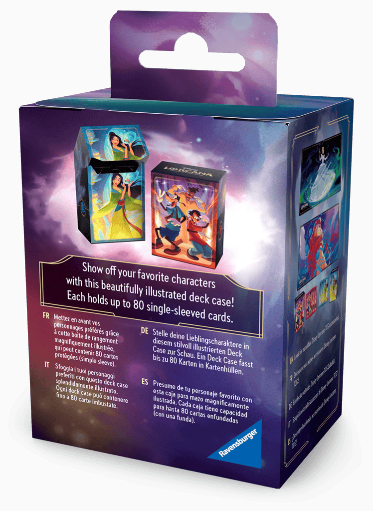 Disney Lorcana - Disney Lorcana TCG - Fabled - Set 9 - Pre - Order - Deck Box B ENGELS - The Great Illuminary - 