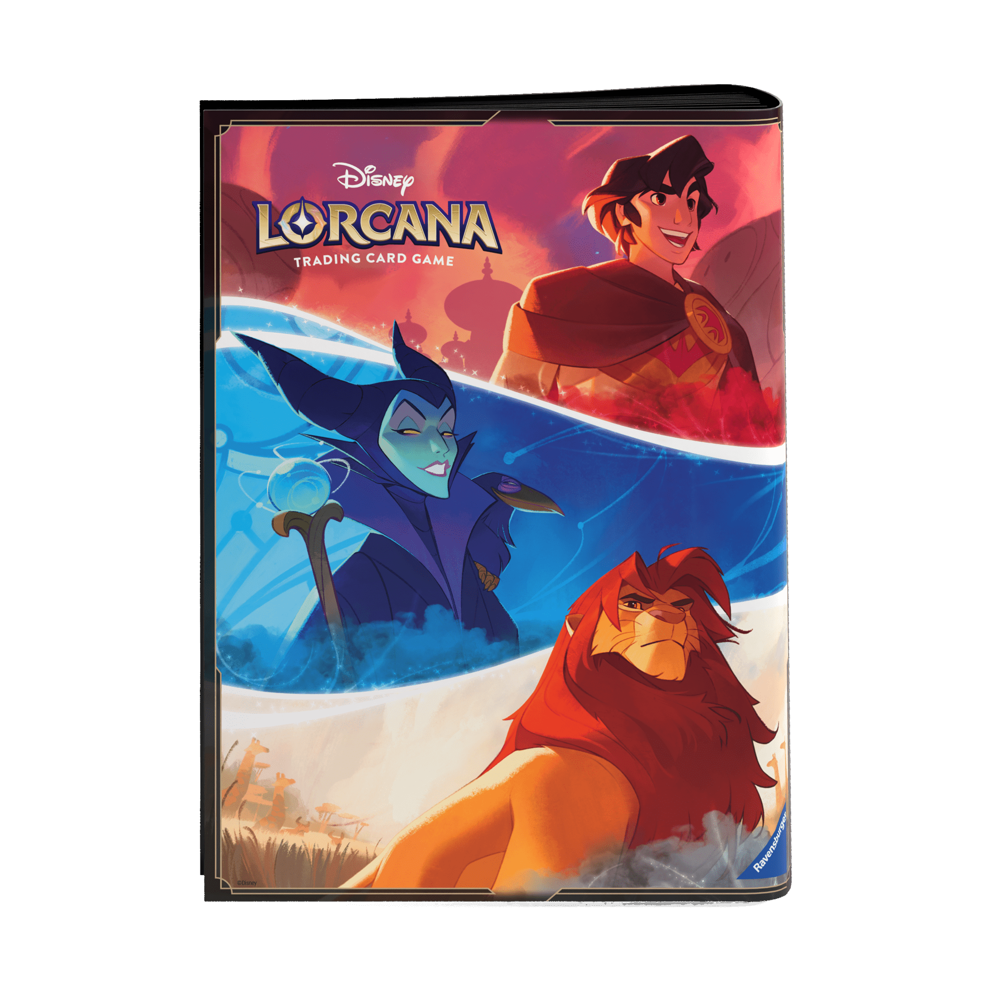 Disney Lorcana TCG - Shimmering Skies Portfolio (4-pocket) - Moana, Mickey and Cruella - The Great Illuminary Disney Lorcana TCG - Shimmering Skies Portfolio (4-pocket) - Moana, Mickey and Cruella - The Great Illuminary