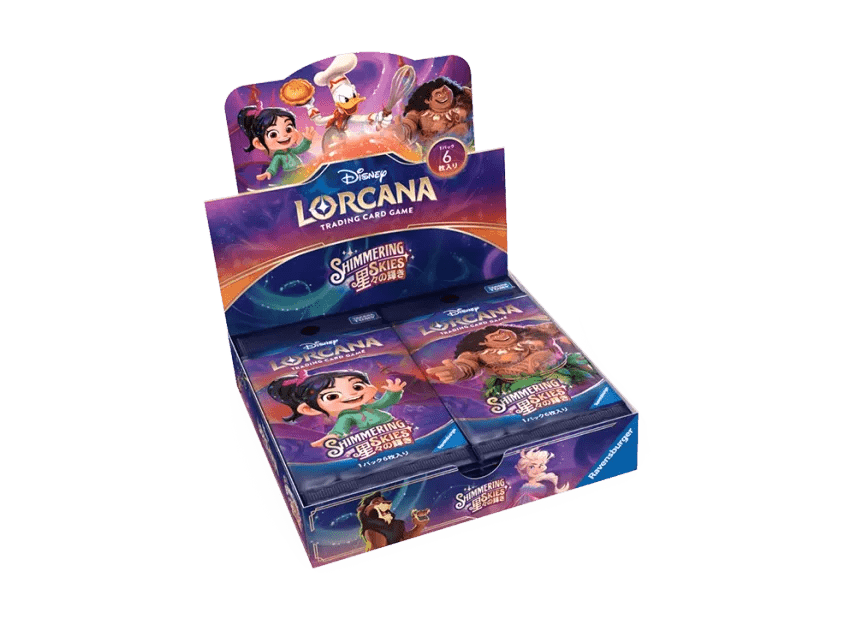 Disney Lorcana TCG - Shimmering Skies - Set 5 - Boosterbox Japanese - The Great Illuminary Disney Lorcana TCG - Shimmering Skies - Set 5 - Boosterbox Japanese - The Great Illuminary