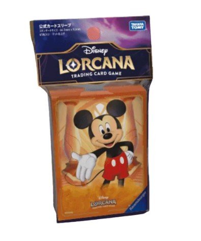 Disney Lorcana TCG - The First Chapter - Set 1 - Card Sleeve - Mickey Mouse Japanese
