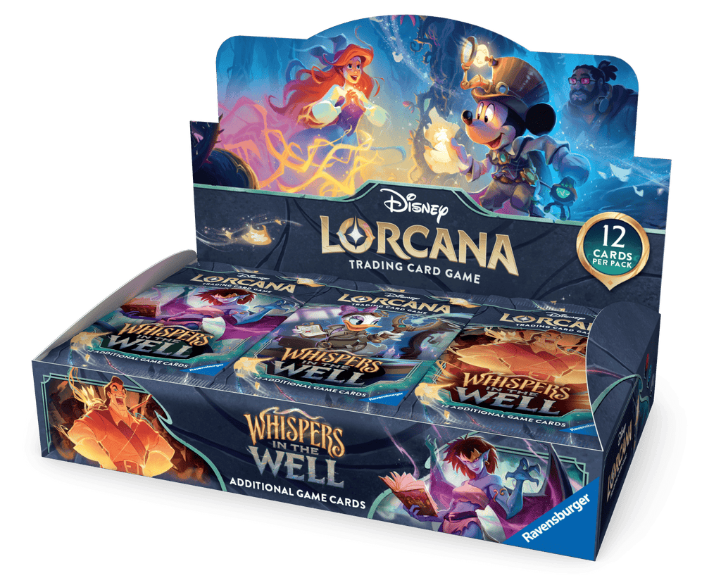 Disney Lorcana - Disney Lorcana TCG - Whispers in the Well - Set 10 - Pre - Order* - Boosterbox ENGELS - The Great Illuminary - 