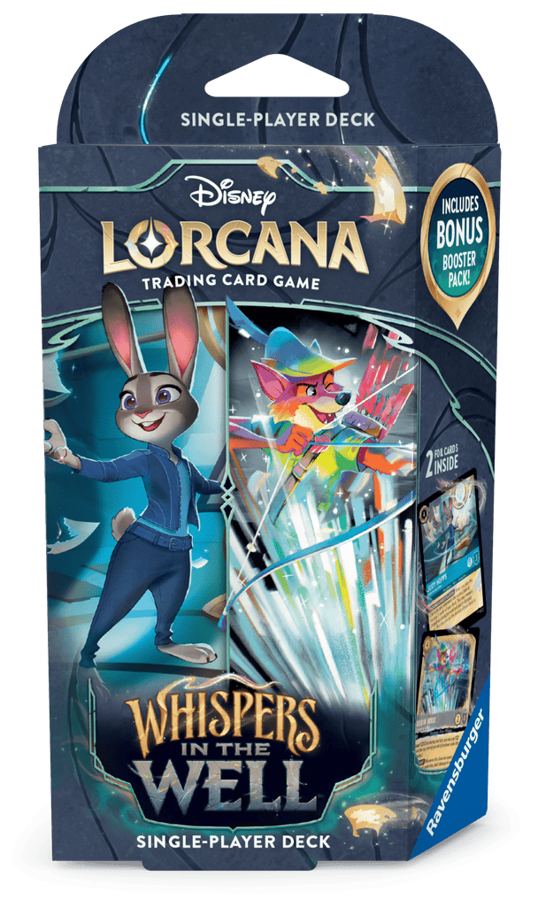 Disney Lorcana - Disney Lorcana TCG - Whispers in the Well - Set 10 - Pre - Order* - Starter Set A ENGELS - The Great Illuminary - 