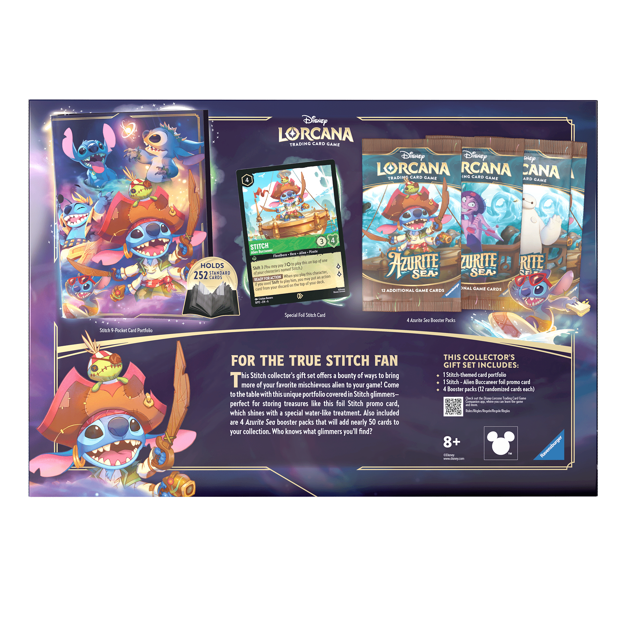 Disney Lorcana TCG - Azurite Sea - Gift Set 6 ENGLISH The Great Illuminary Disney Lorcana TCG - Azurite Sea - Gift Set 6 ENGLISH The Great Illuminary