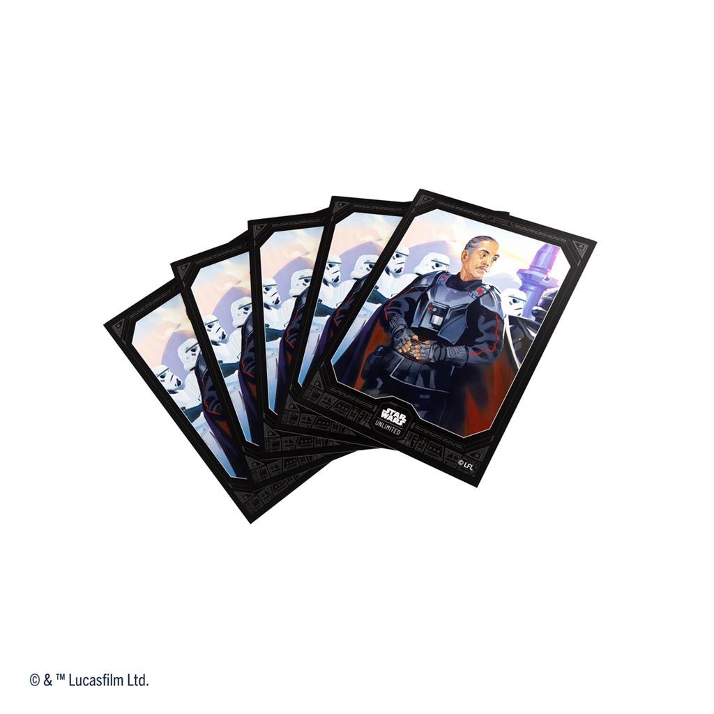 coup rebellion card sleeves Star Wars Unlimited Art Sleeves Moff Gideon