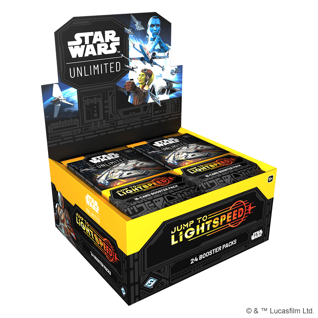 Disney Lorcana - SW Unlimited Jump to Lightspeed - Boosterbox ENGELS - The Great Illuminary - 